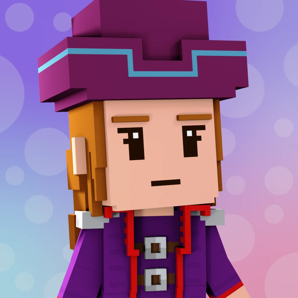 Pirate #9810 voxel render