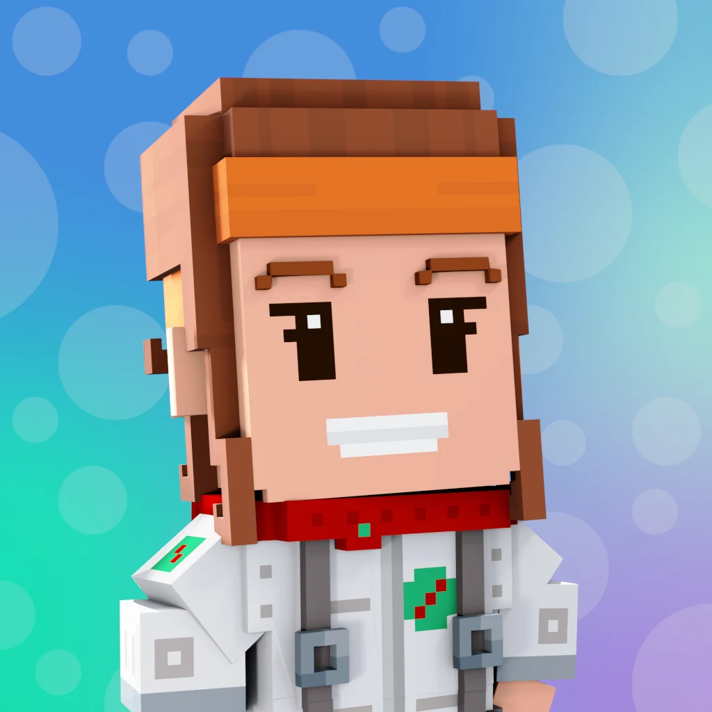 Pirate #9811 voxel render