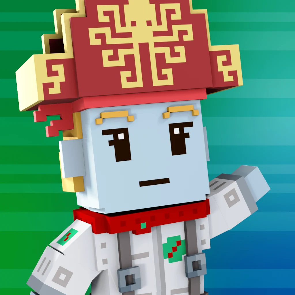 Pirate #9815 voxel render