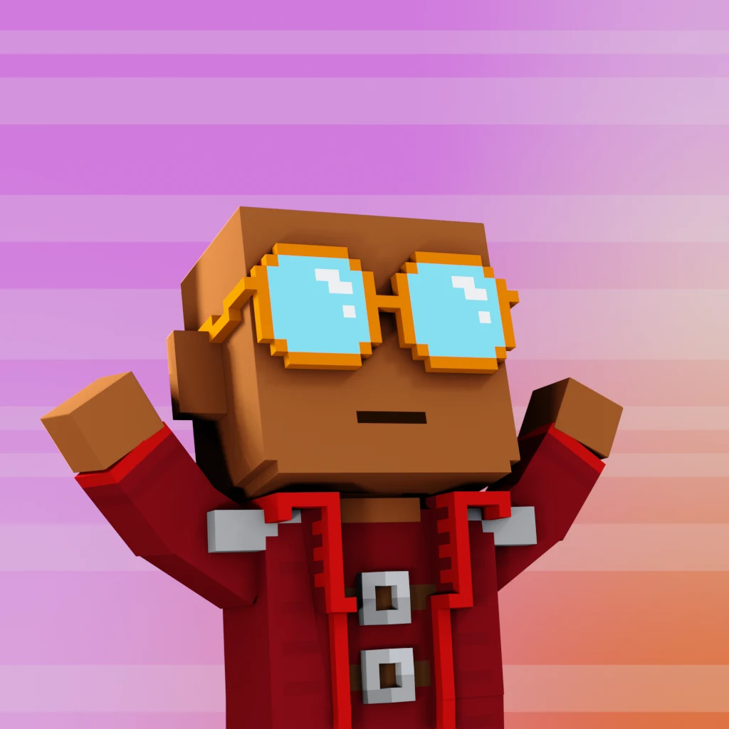 Pirate #9816 voxel render