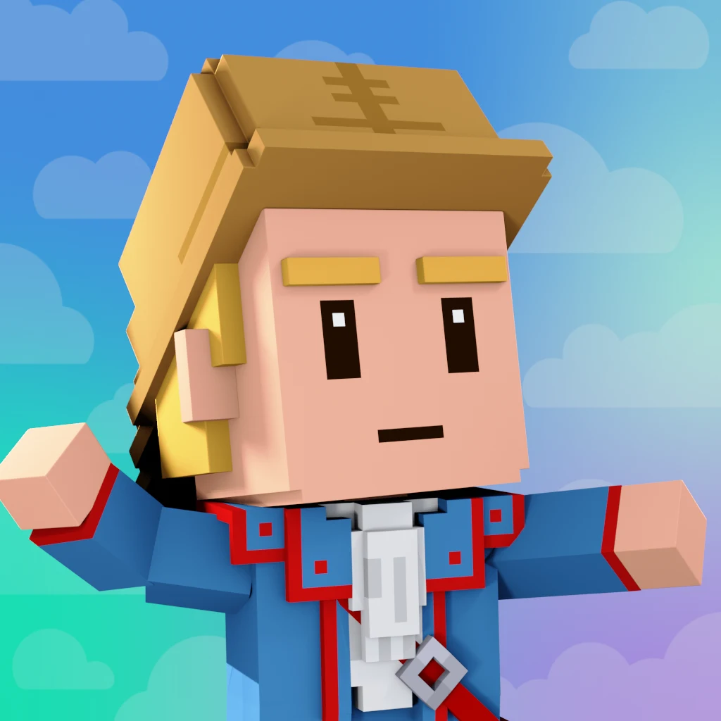 Pirate #9822 voxel render