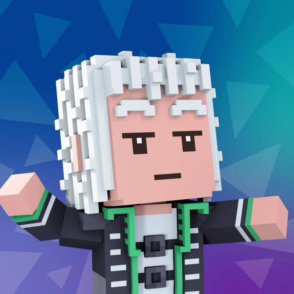 Pirate #983 voxel render