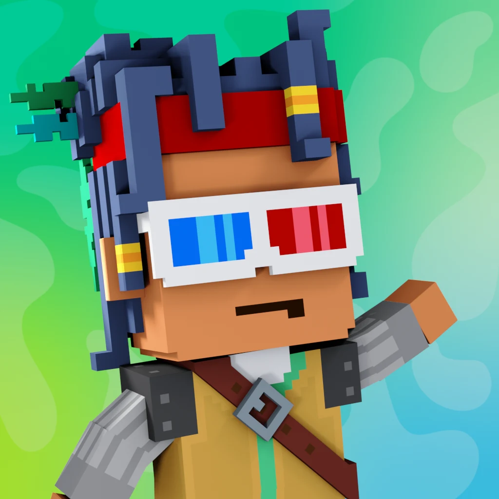 Pirate #9842 voxel render