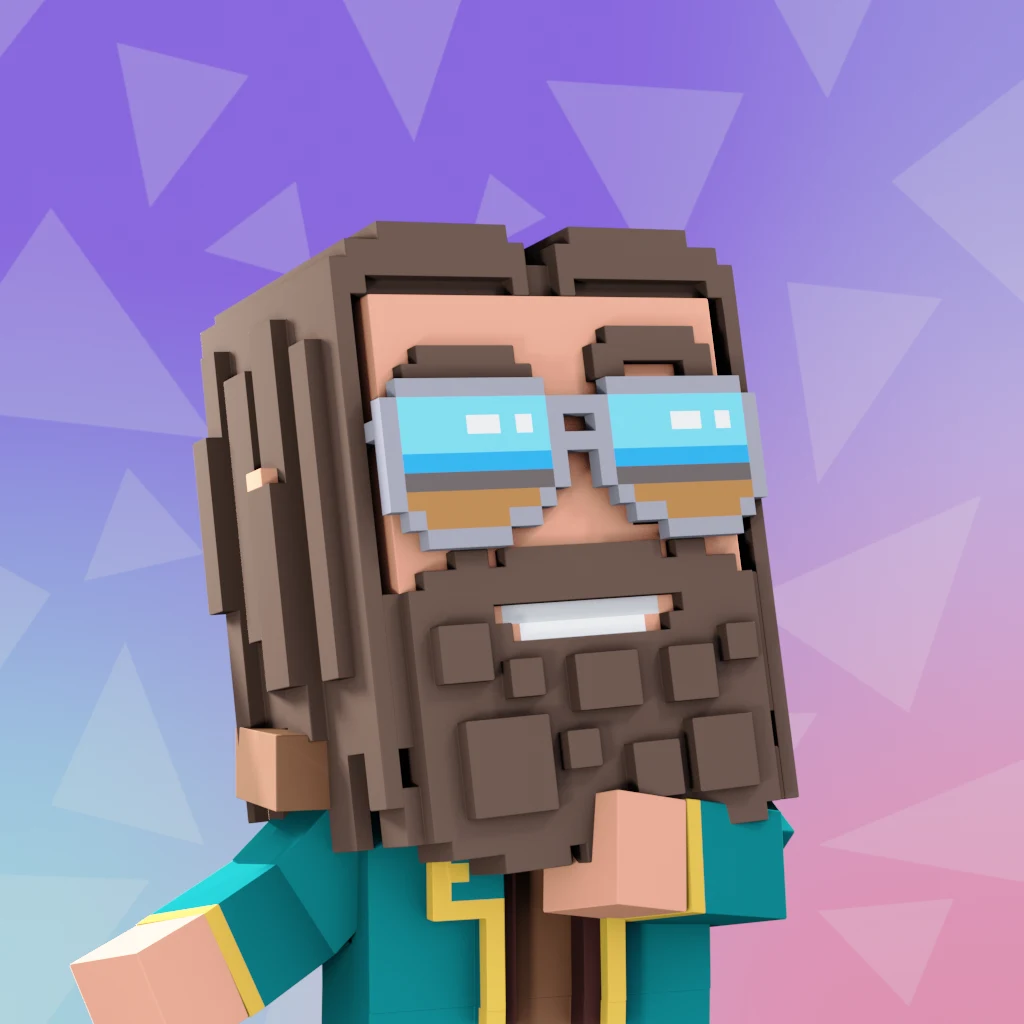 Pirate #9849 voxel render