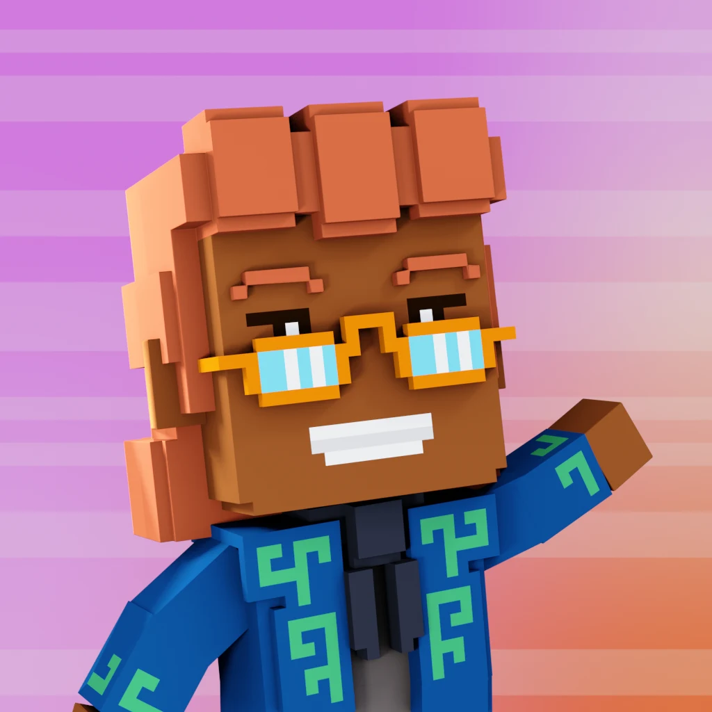 Pirate #9850 voxel render