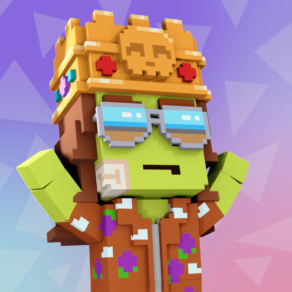 Pirate #9856 voxel render