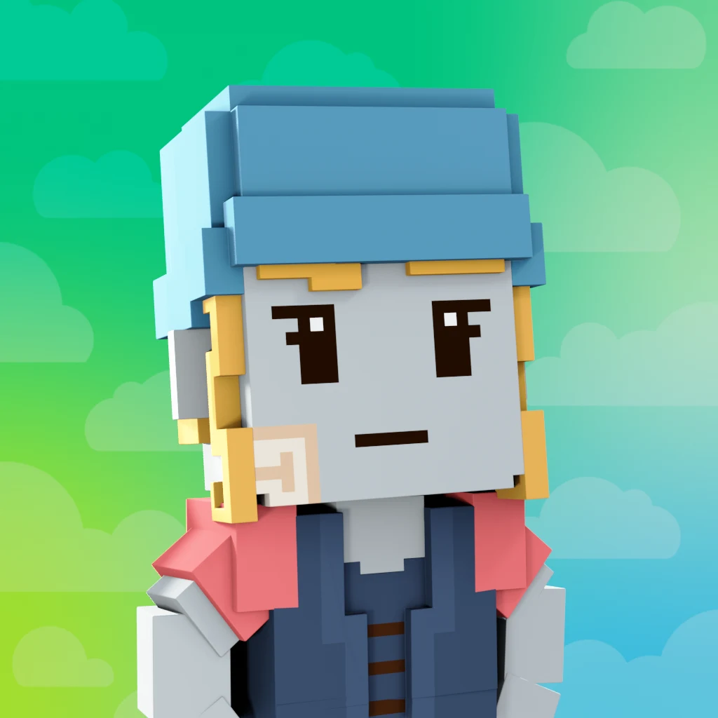 Pirate #9861 voxel render