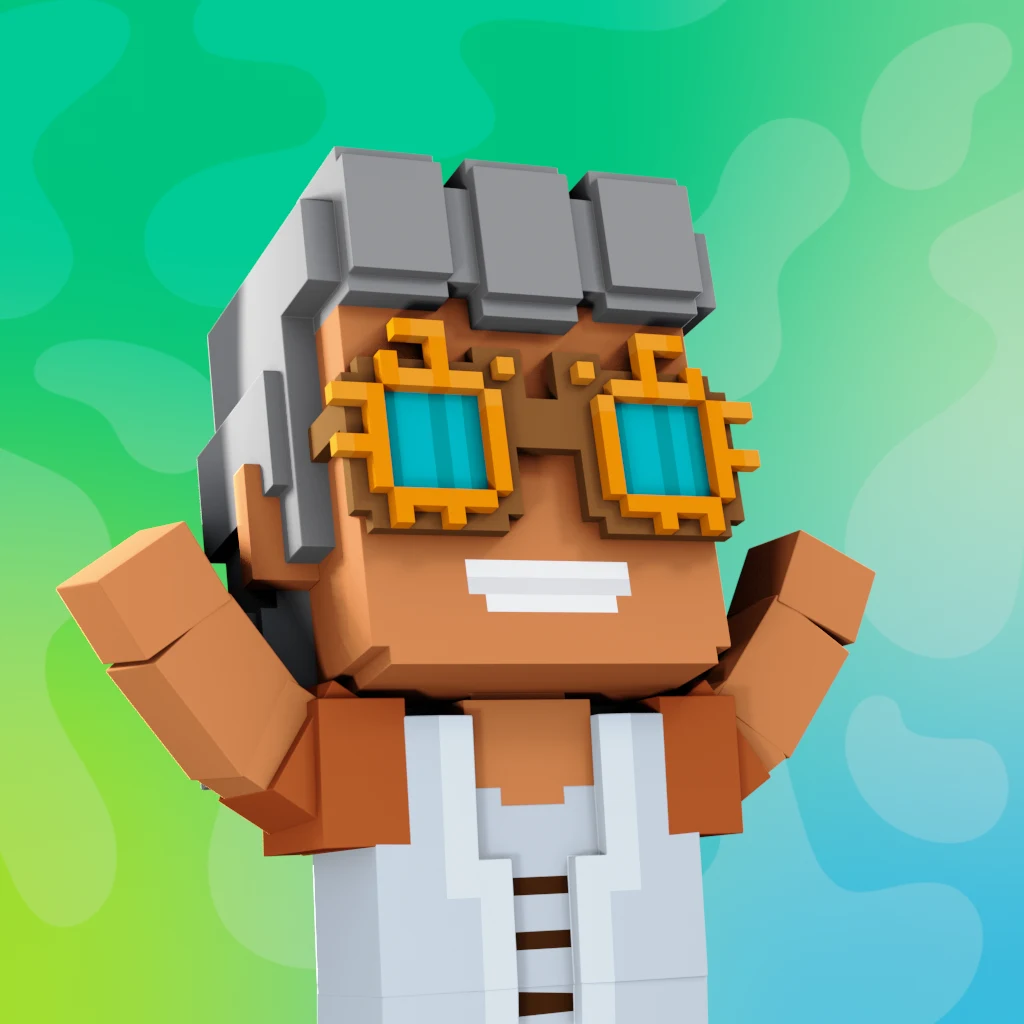 Pirate #9867 voxel render