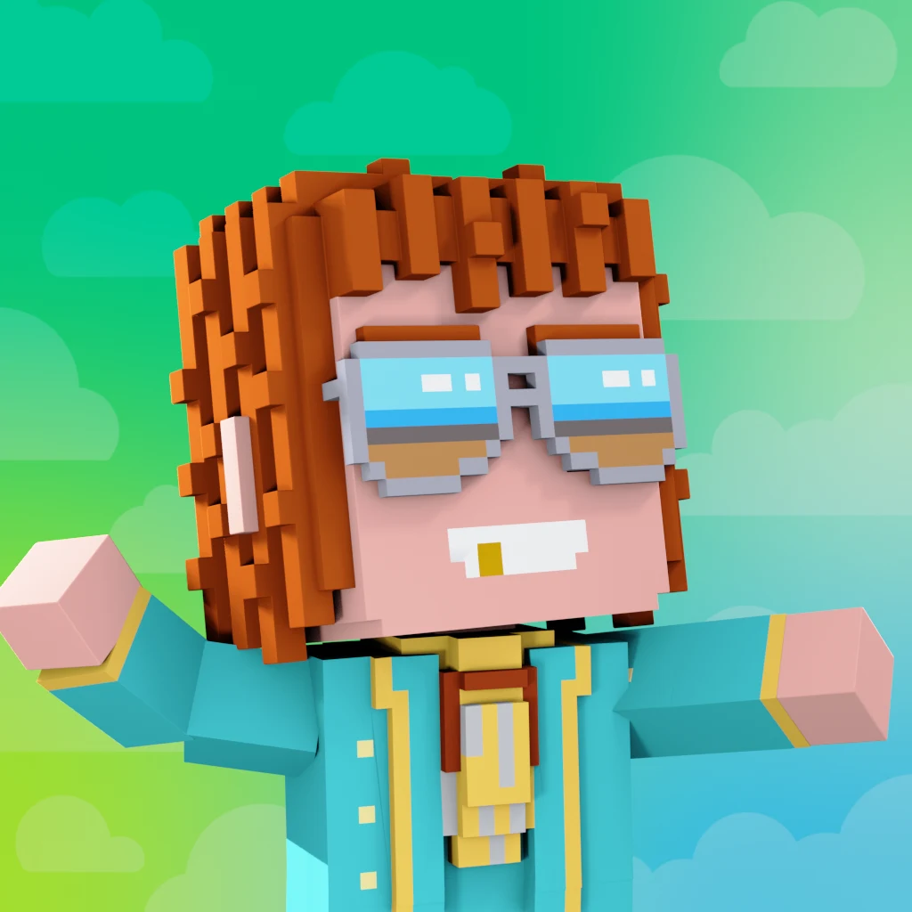 Pirate #9869 voxel render