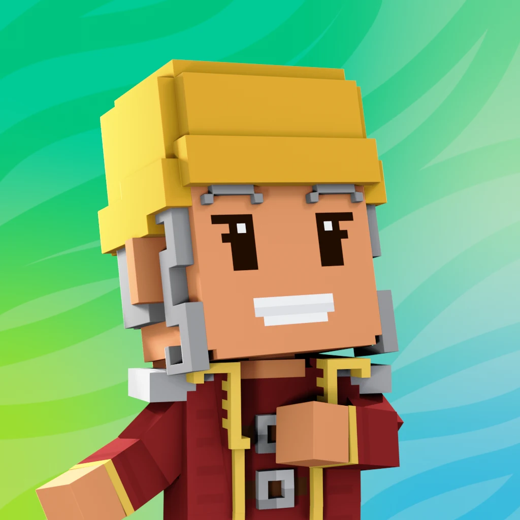 Pirate #9893 voxel render