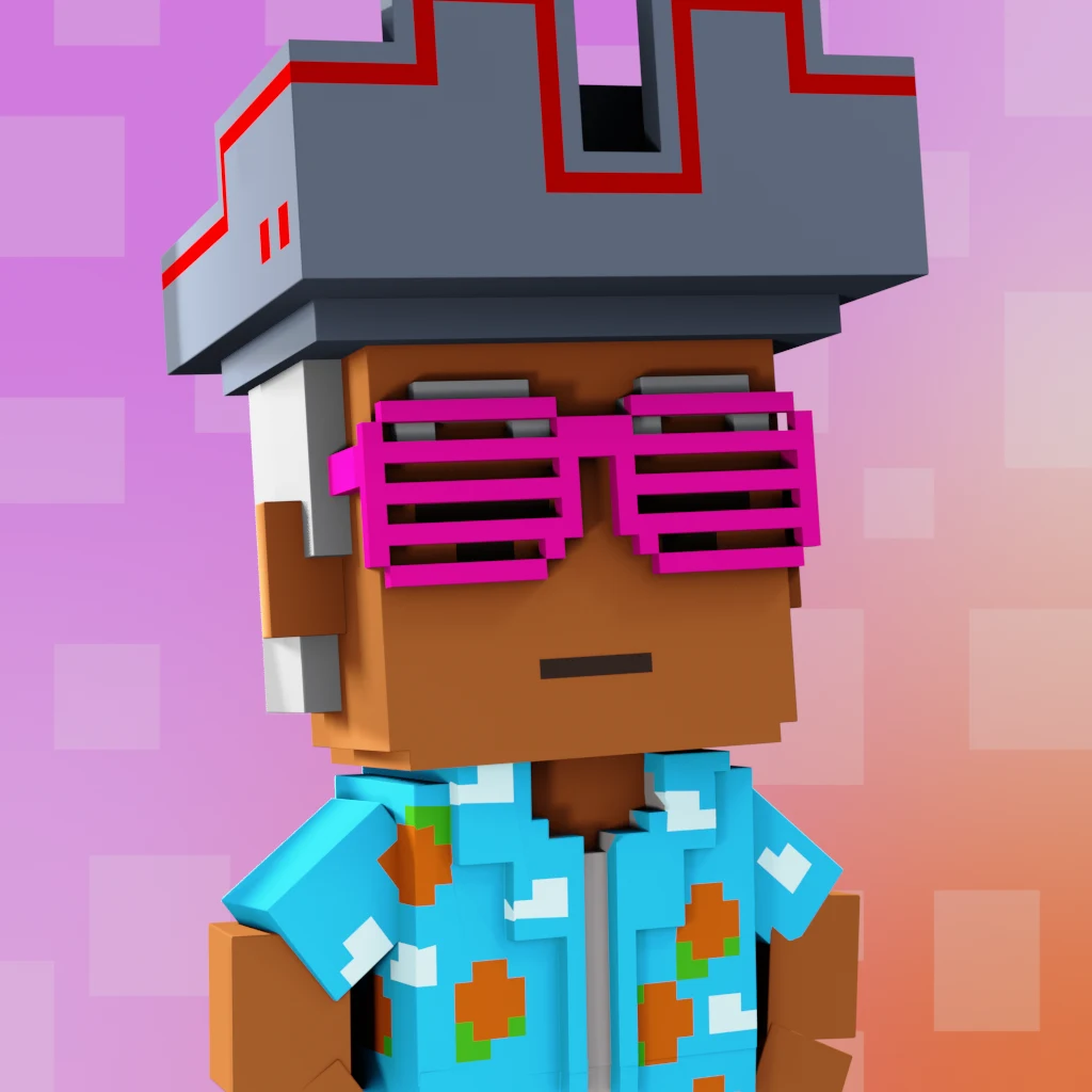 Pirate #9904 voxel render