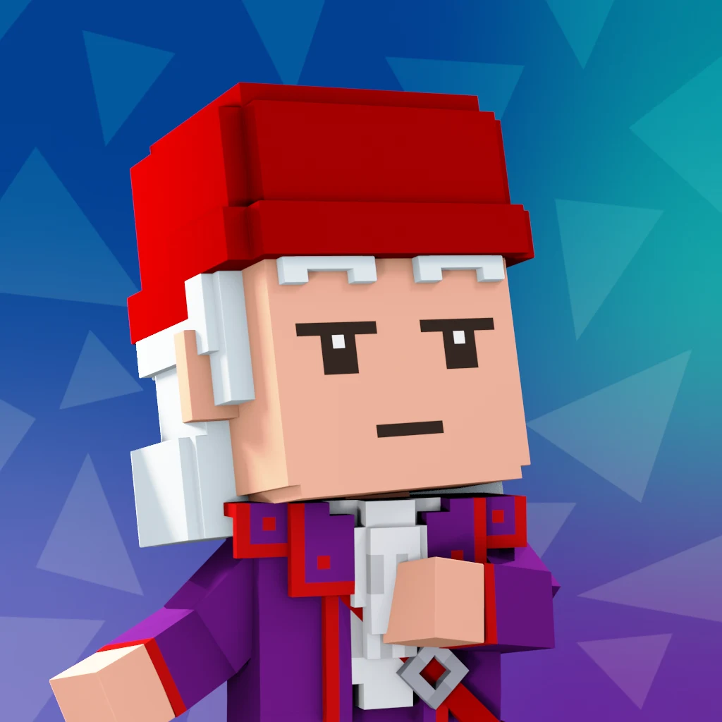Pirate #9908 voxel render