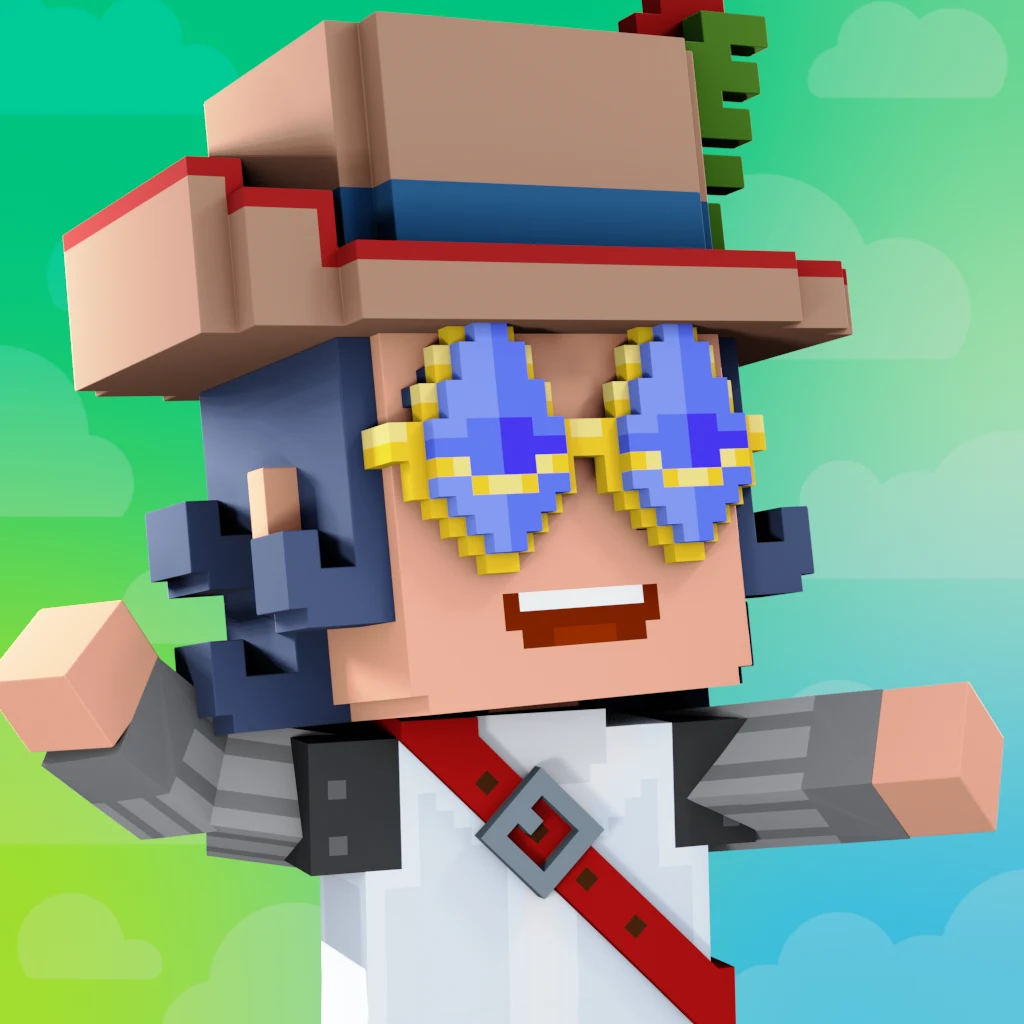 Pirate #991 voxel render