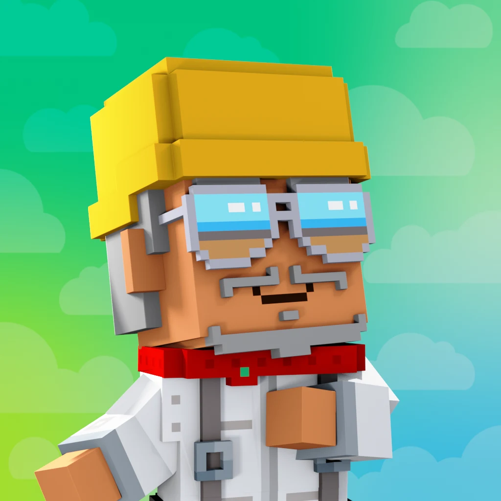 Pirate #9910 voxel render