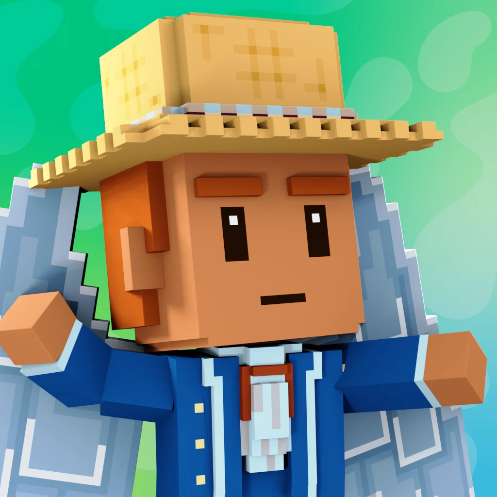 Pirate #9911 voxel render