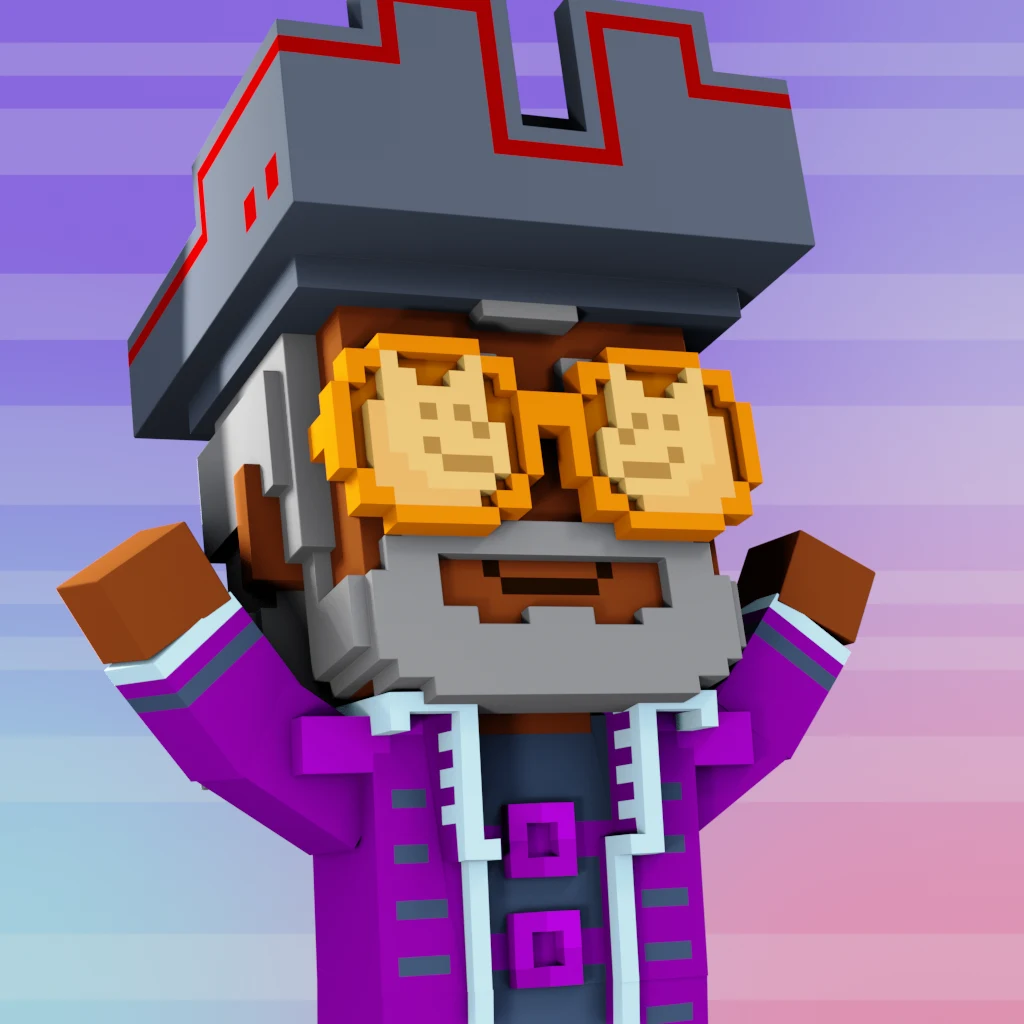 Pirate #9922 voxel render