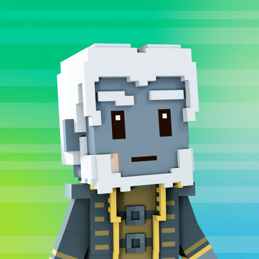 Pirate #9928 voxel render
