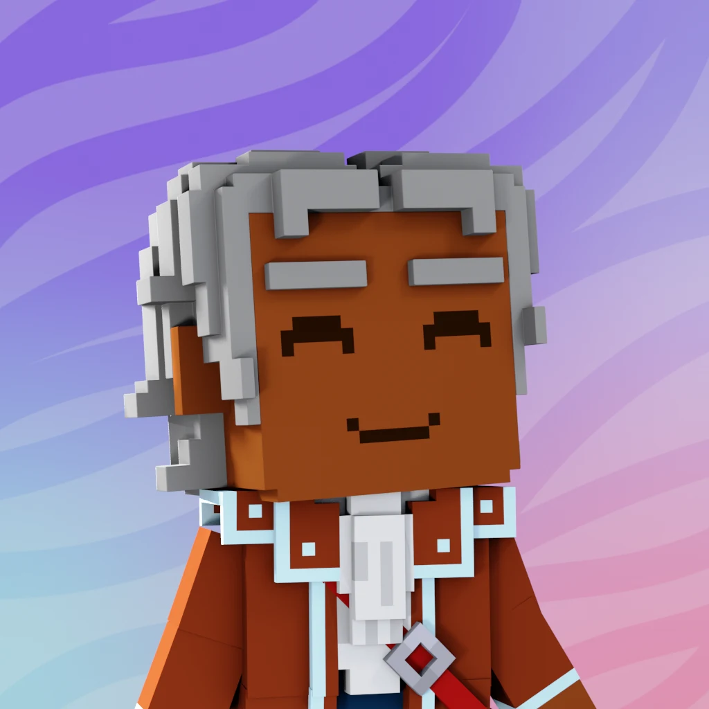 Pirate #9932 voxel render
