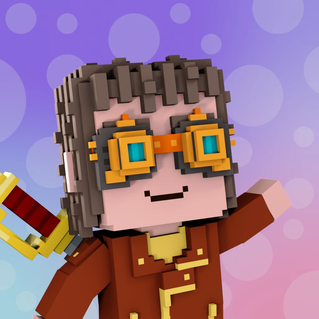 Pirate #9933 voxel render