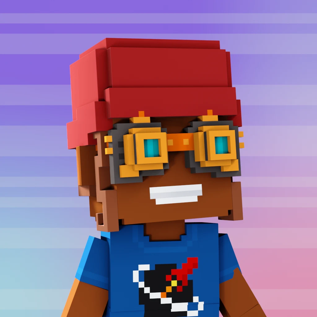 Pirate #9935 voxel render