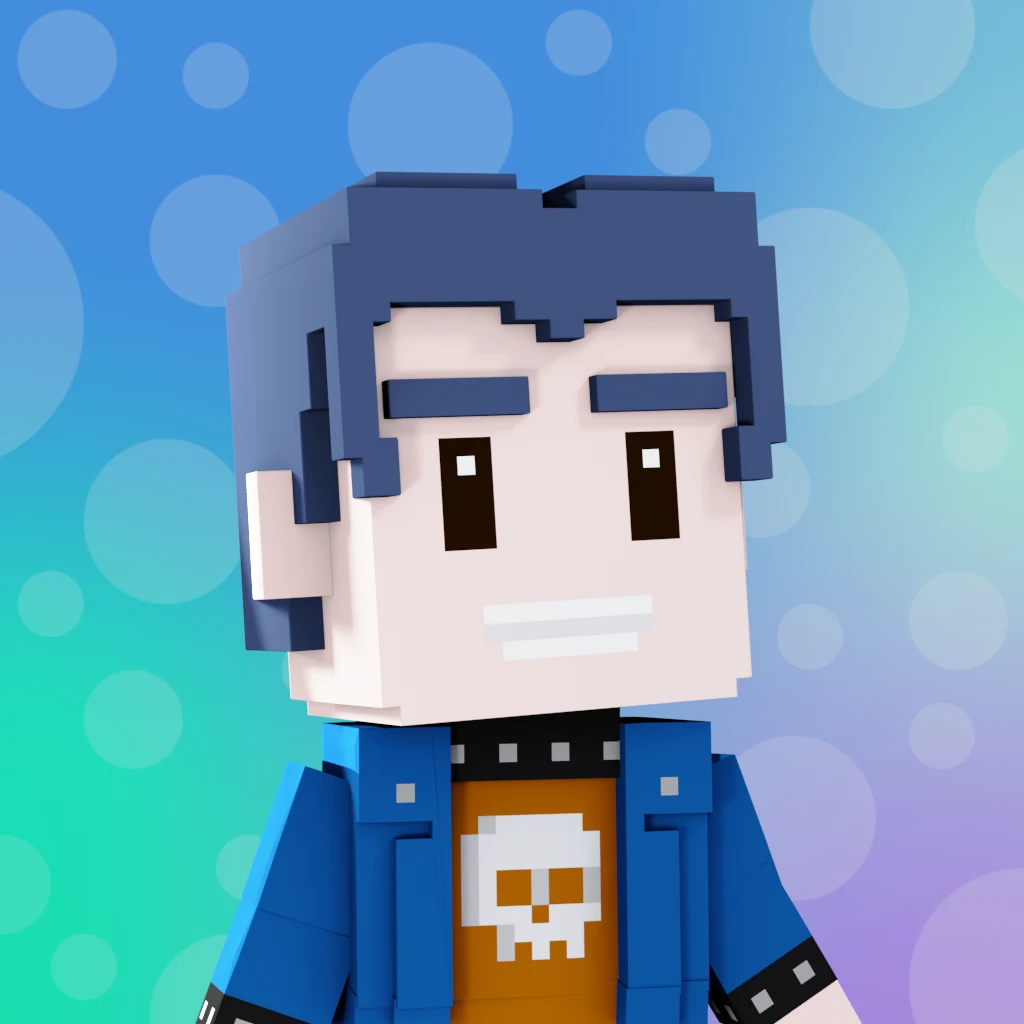 Pirate #9940 voxel render
