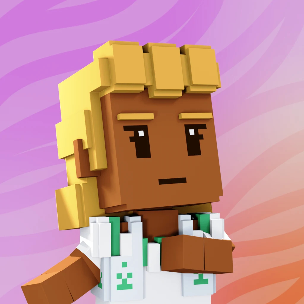 Pirate #9942 voxel render