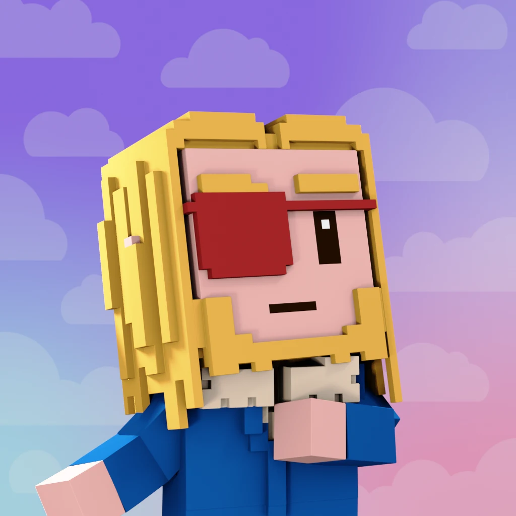 Pirate #9943 voxel render