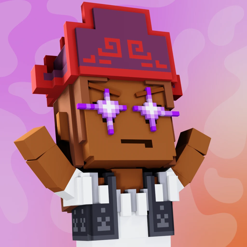 Pirate #9945 voxel render
