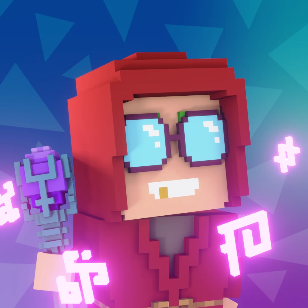 Pirate #9953 voxel render