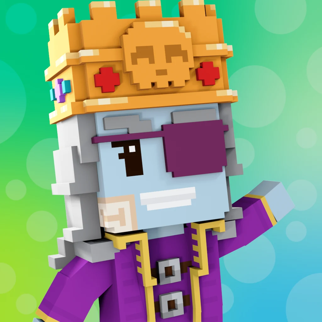 Pirate #9956 voxel render