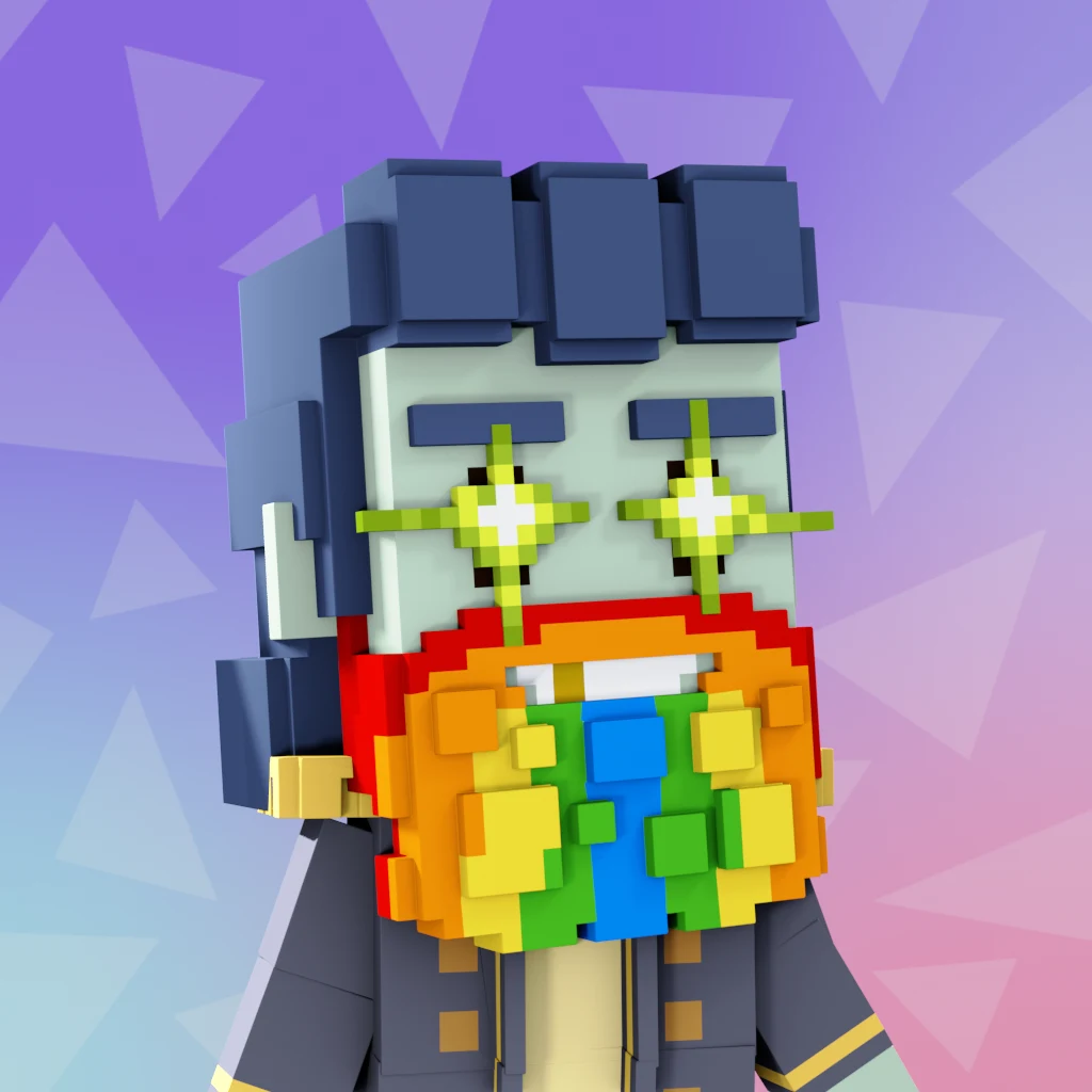 Pirate #9959 voxel render