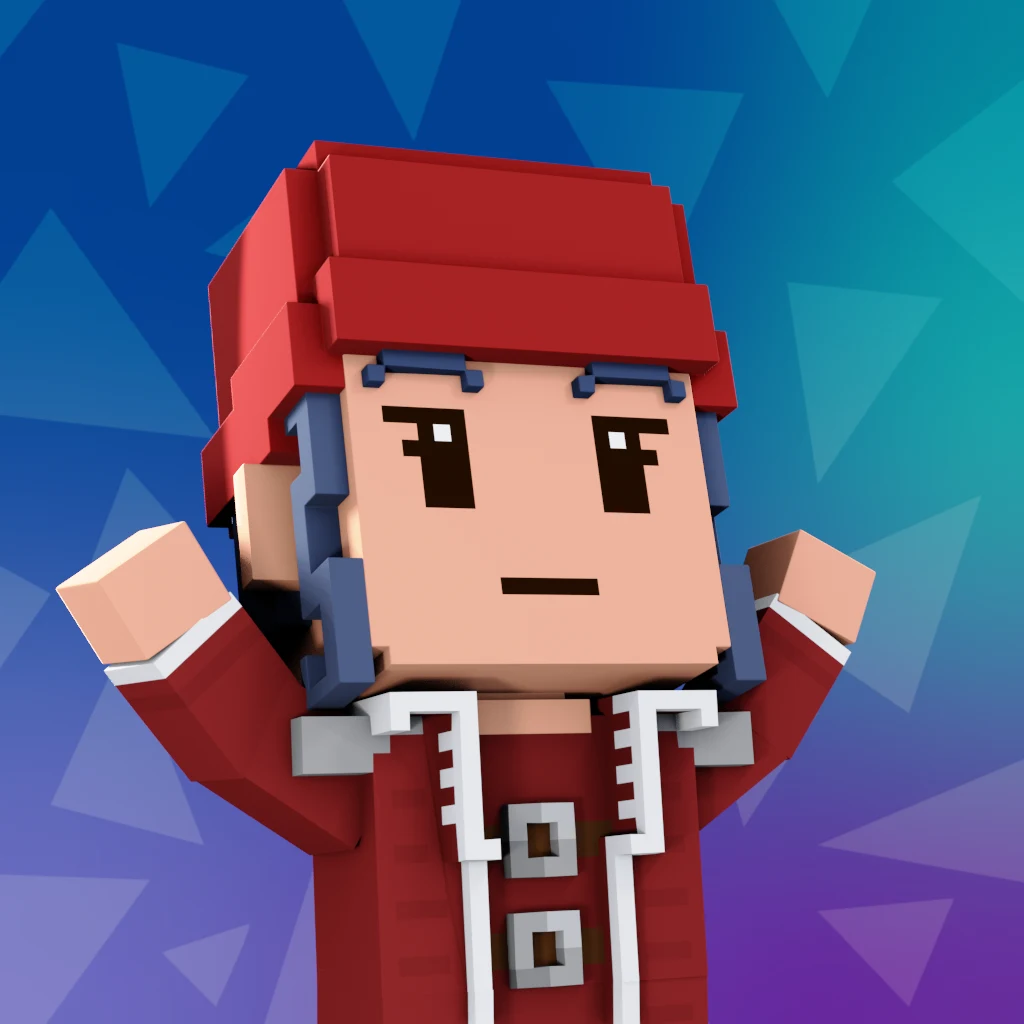 Pirate #9960 voxel render