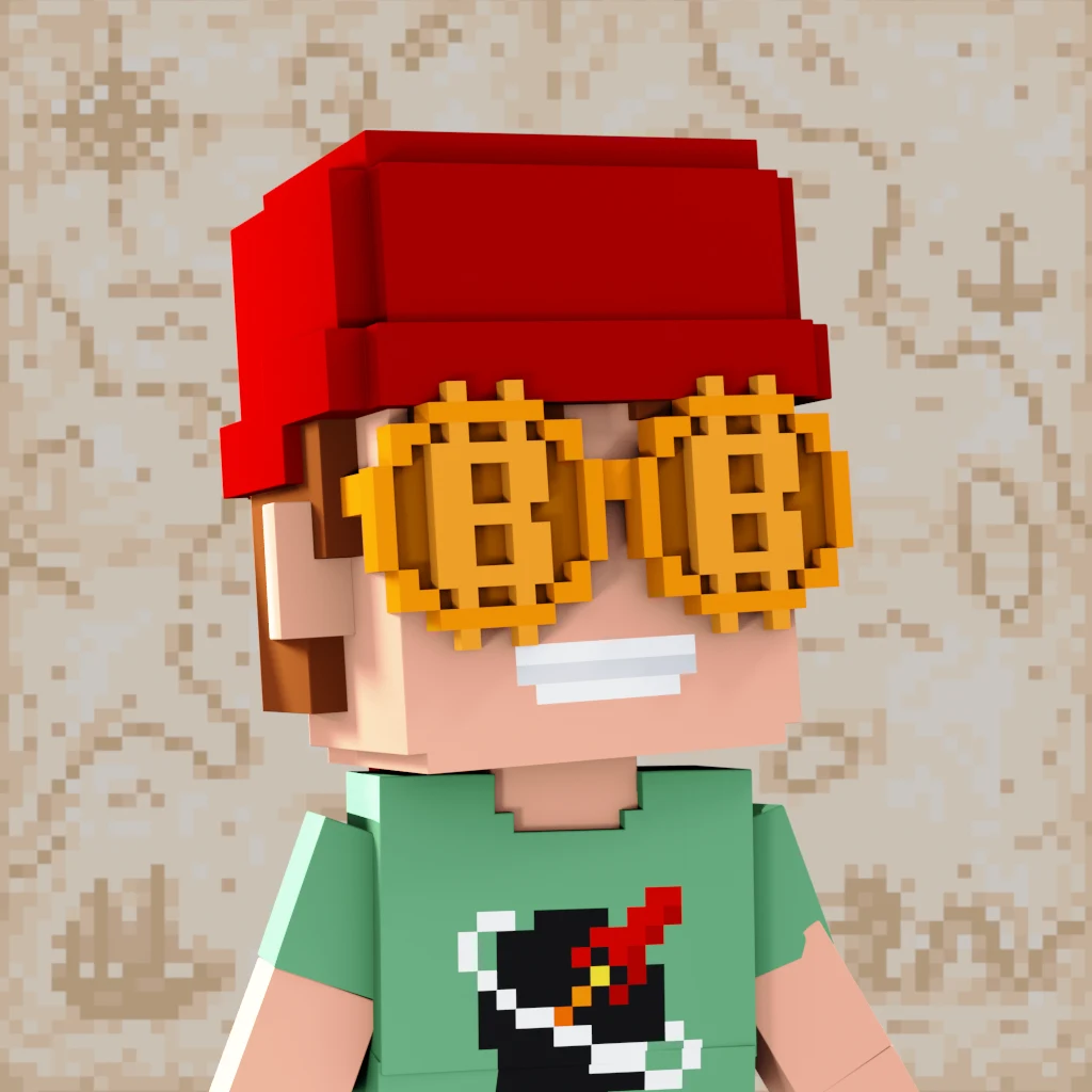 Pirate #9961 voxel render
