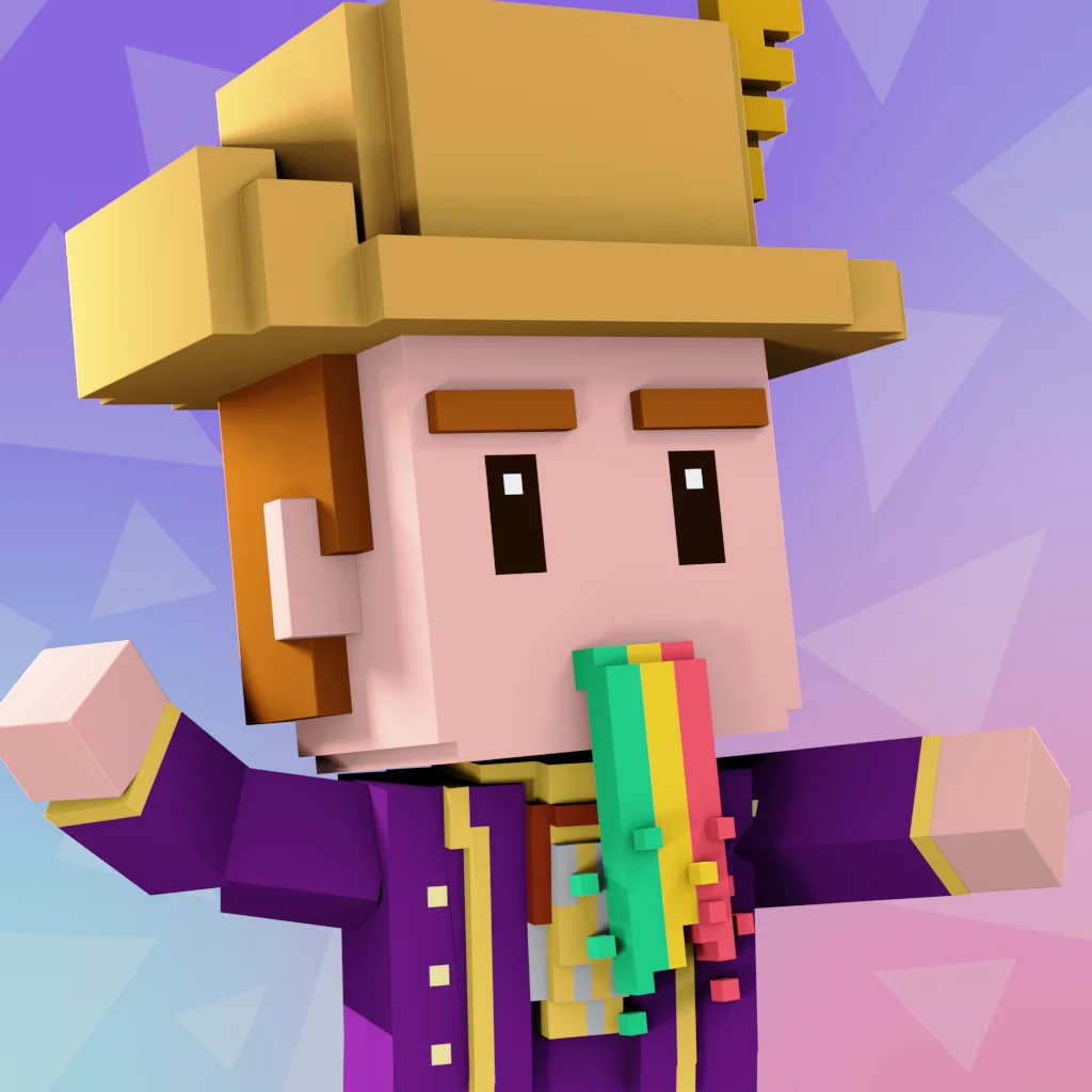 Pirate #9964 voxel render