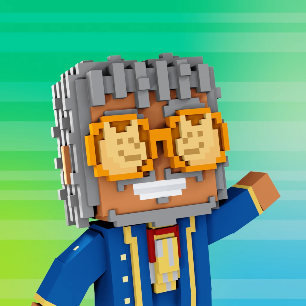 Pirate #9973 voxel render