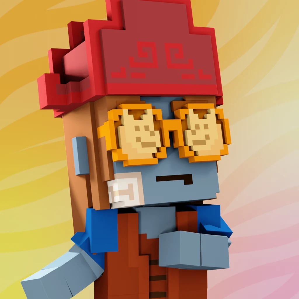 Pirate #9974 voxel render