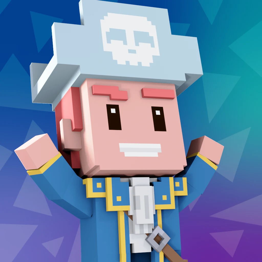 Pirate #9975 voxel render