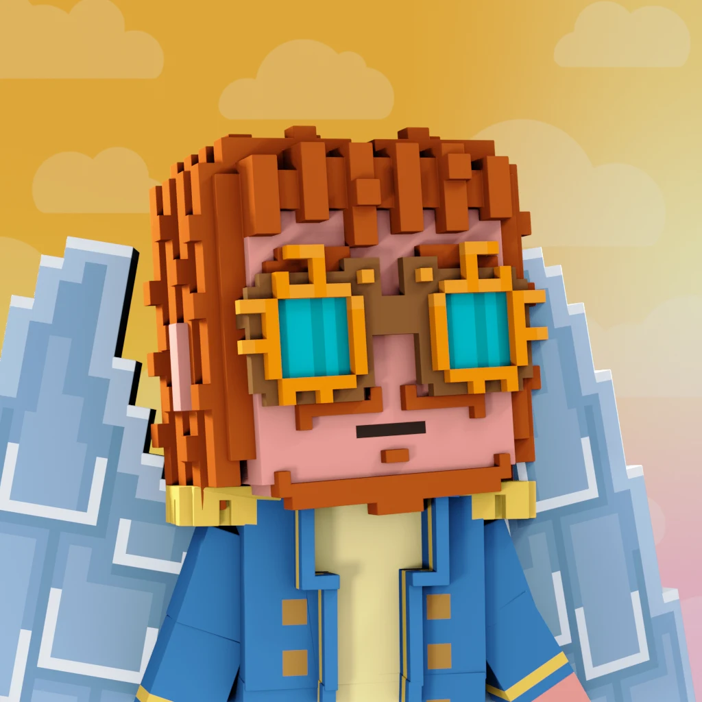Pirate #9977 voxel render