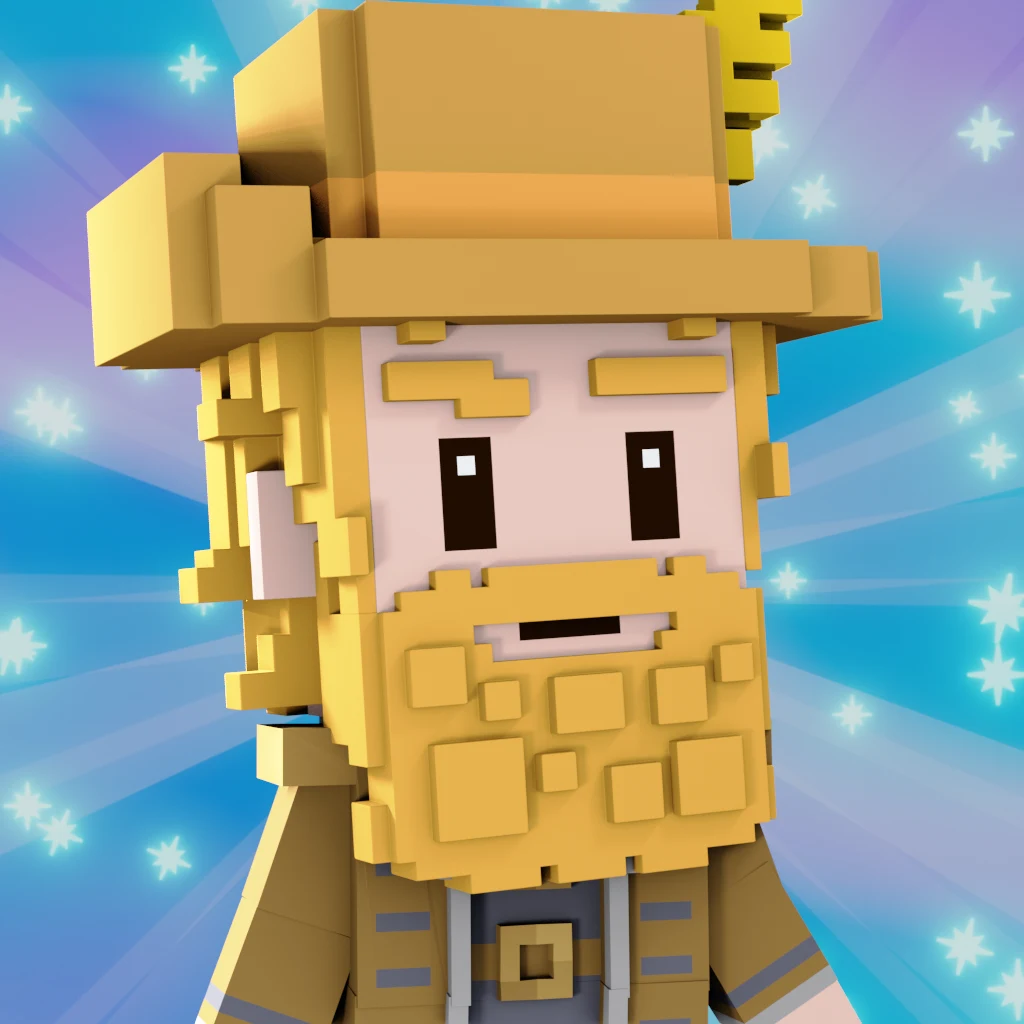 Pirate #9989 voxel render