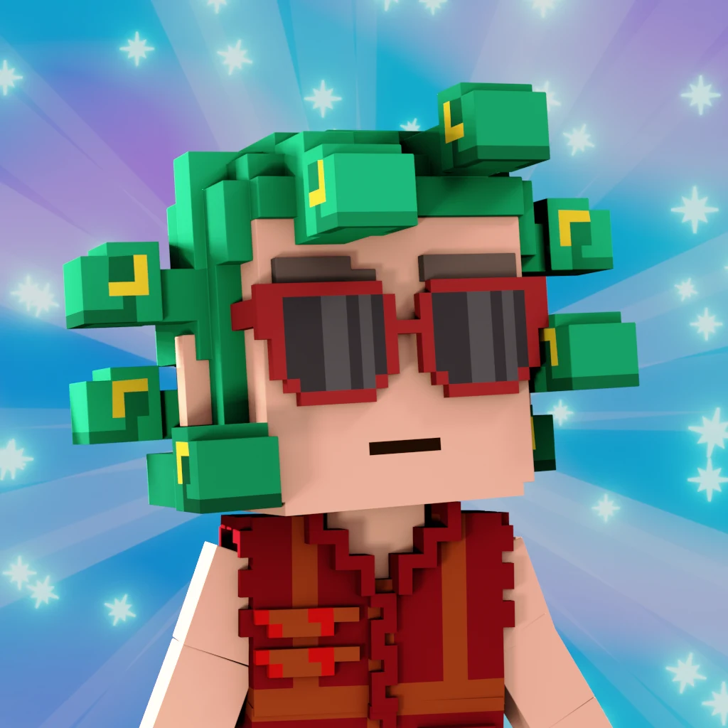 Pirate #9991 voxel render