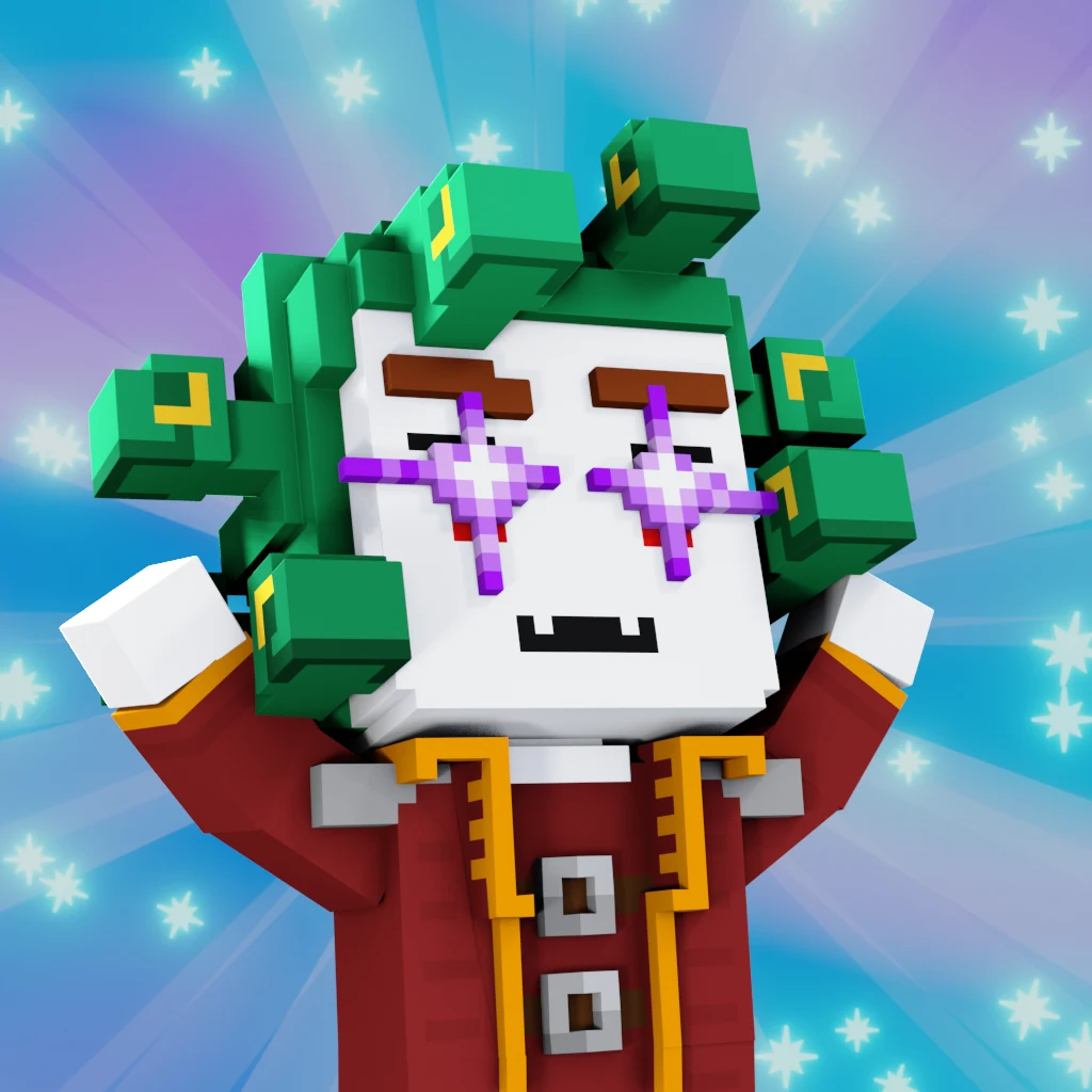 Pirate #9992 voxel render