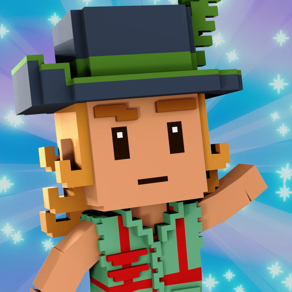 Pirate #9993 voxel render