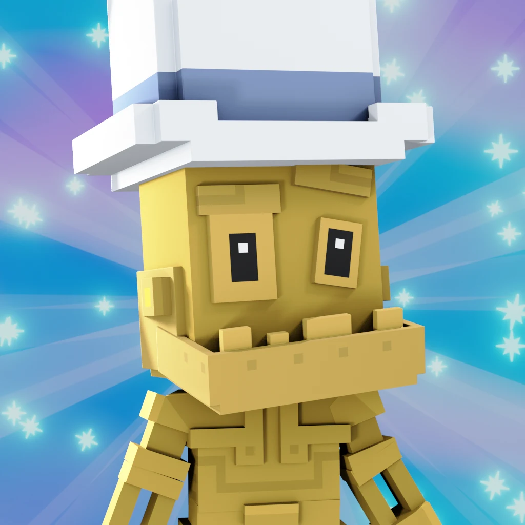 Pirate #9995 voxel render